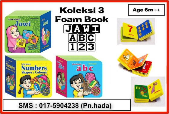 Foam Book A,B,C